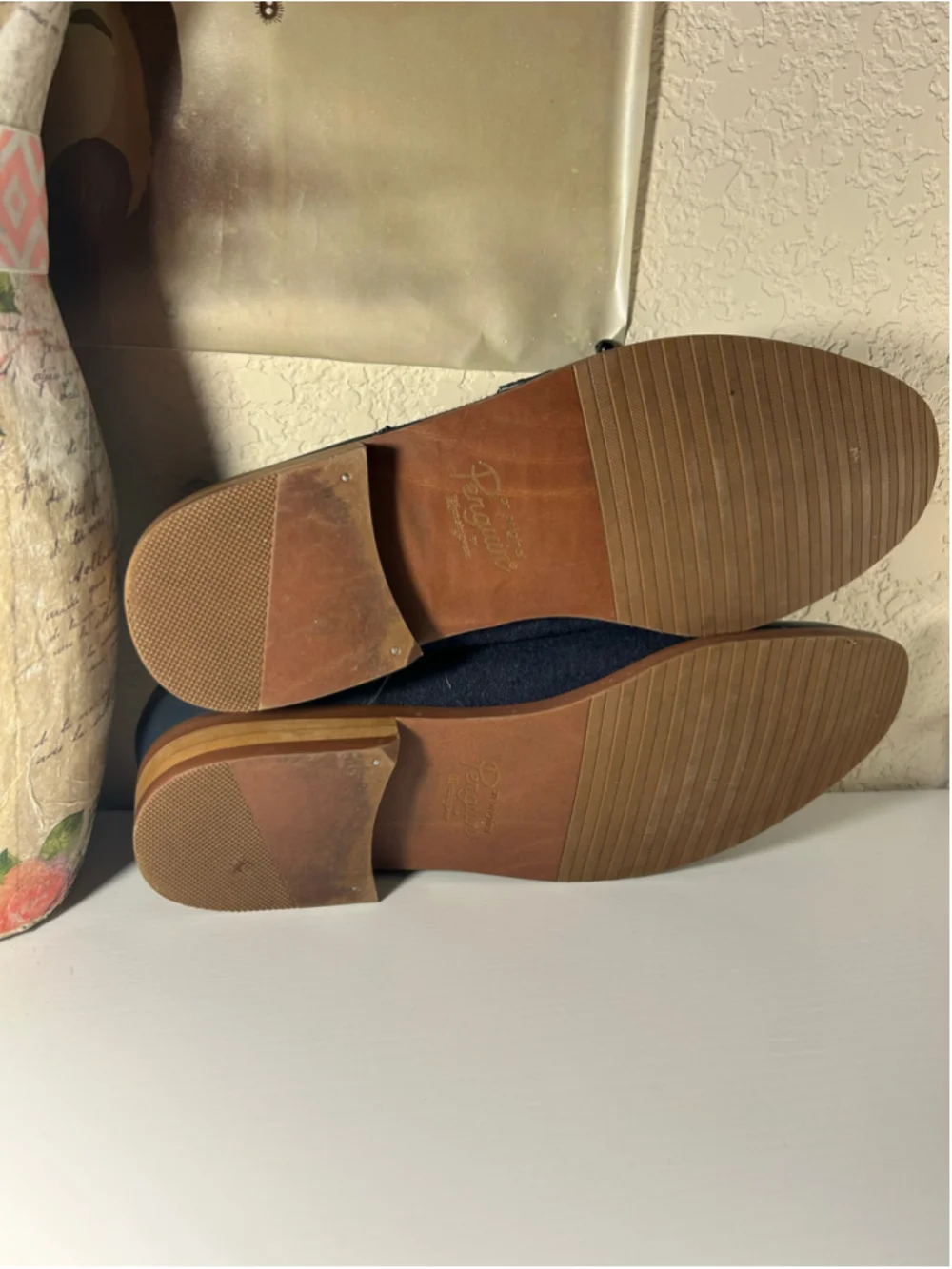 Men's Original Penguin Monk Strap Shoes, Blue